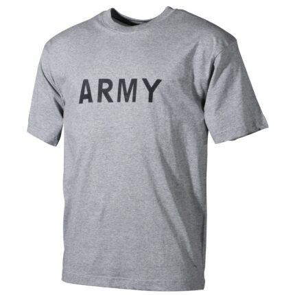 T-Shirt „Army“ – Grau