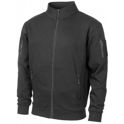 Sweatjacke „Tactical“ – Schwarz