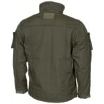 Fleece-Jacke „Combat“ – Oliv – Bild 2