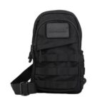MIL-TEC® Borsa a tracolla MOLLE Nero 6L