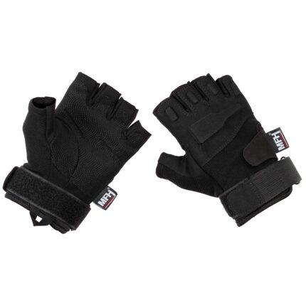 Tactical Handschuhe „Pro“ – Ohne Finger, Schwarz
