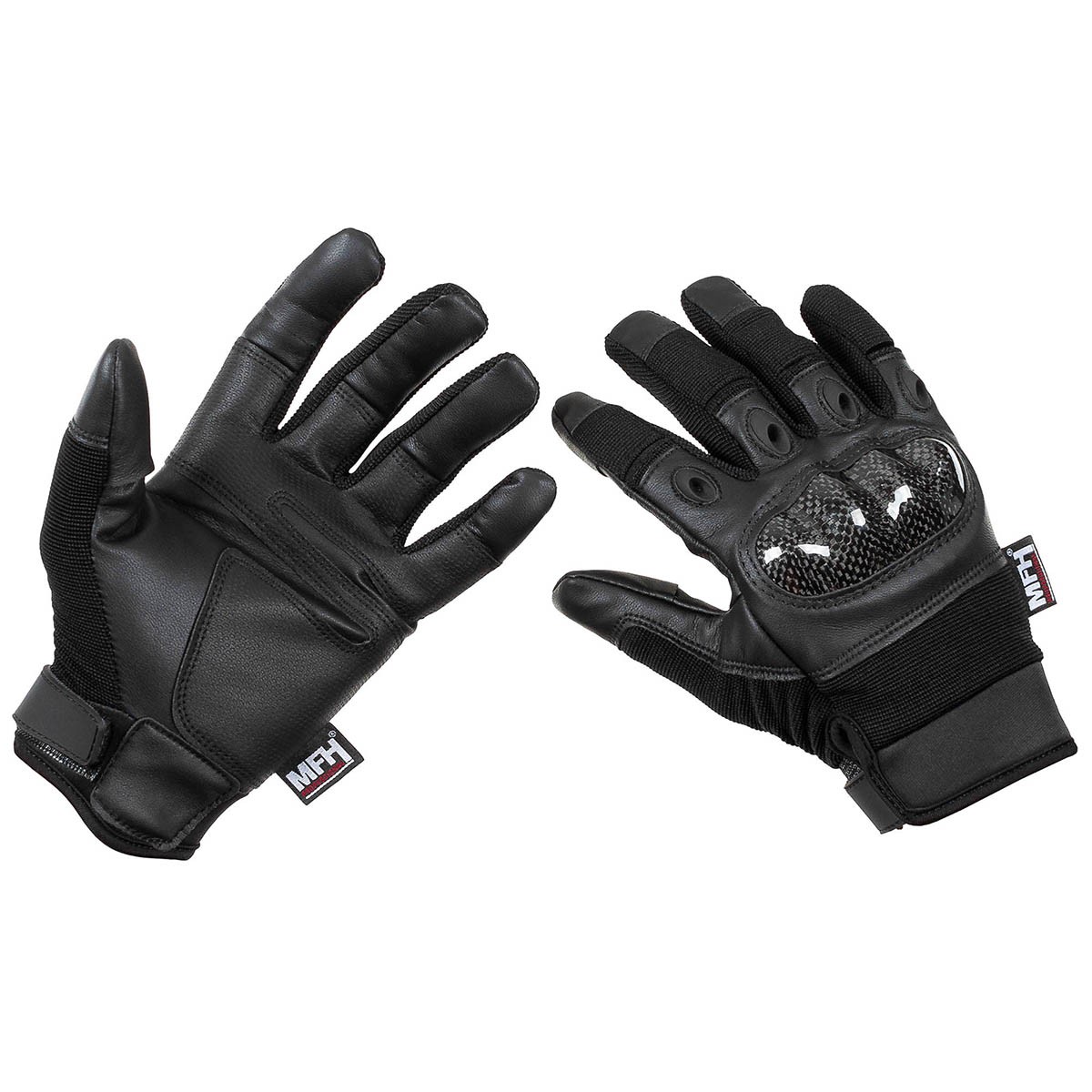 Tactical Handschuhe „Mission“ – Schwarz Tactical Handschuhe „Mission“ – Schwarz