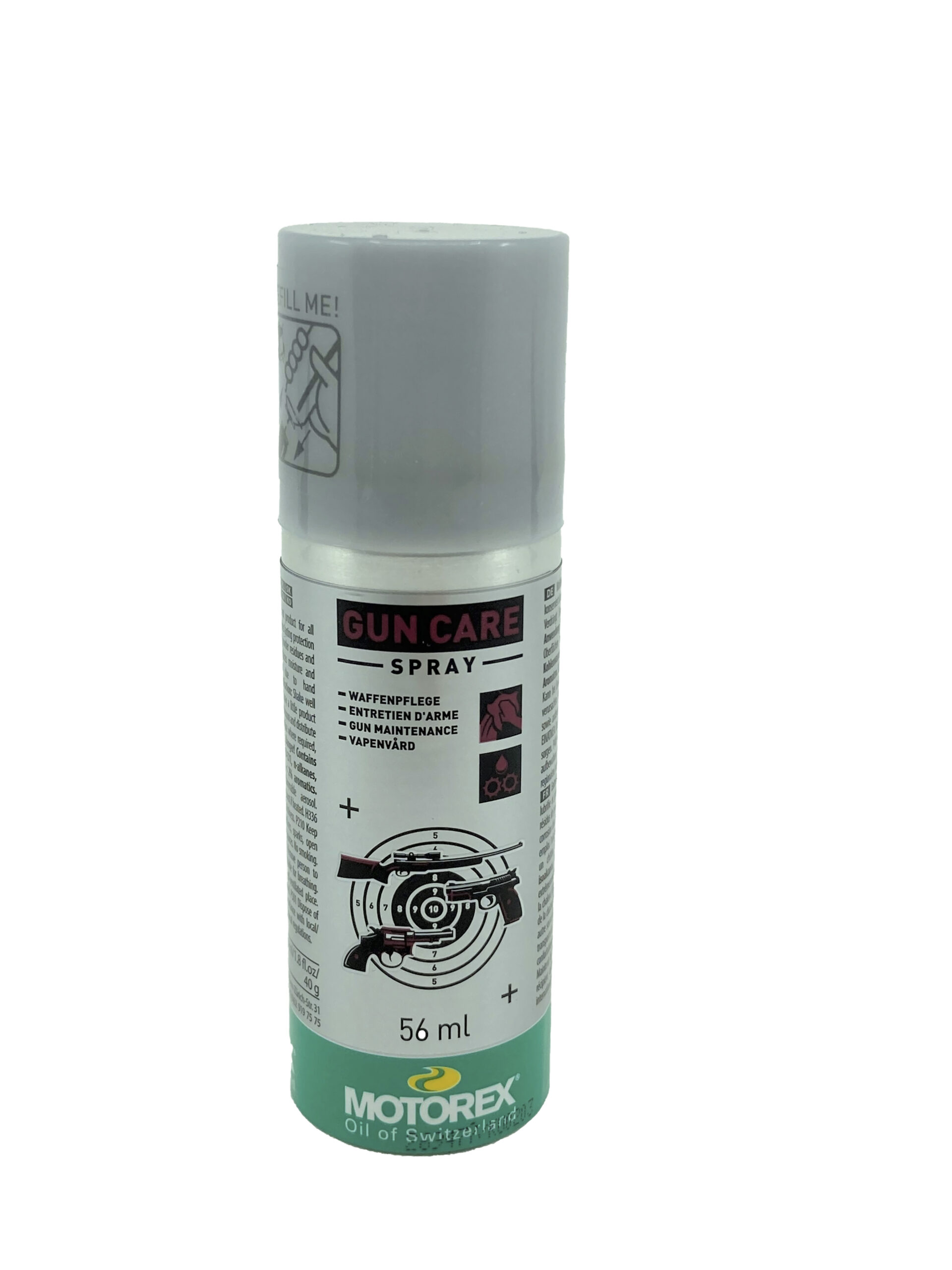 Motorex Waffenspray – 56 ml (kompakt, ideal für unterwegs oder im Waffenkoffer) Motorex Waffenspray – 56 ml (kompakt, ideal für unterwegs oder im Waffenkoffer)
