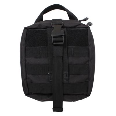 ROTHCO Taktisches First Aid Kit BREAKAWAY – Komplettes IFAK mit MOLLE-System (Schwarz)