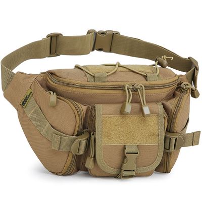 KOMBAT Taktische Bauchtasche Velcro – Coyote