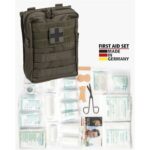 MIL-TEC® First Aid Kit Set PRO 43 „Leina“ Oliv - set de premiers secours tactique complet