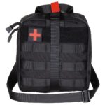 First Aid Pouch tactique avec bandoulière & plaque de support MOLLE - vide & modulaire