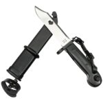 Taktisches Bajonett mit Scheide – Drahtscherenfunktion & Sägerücken