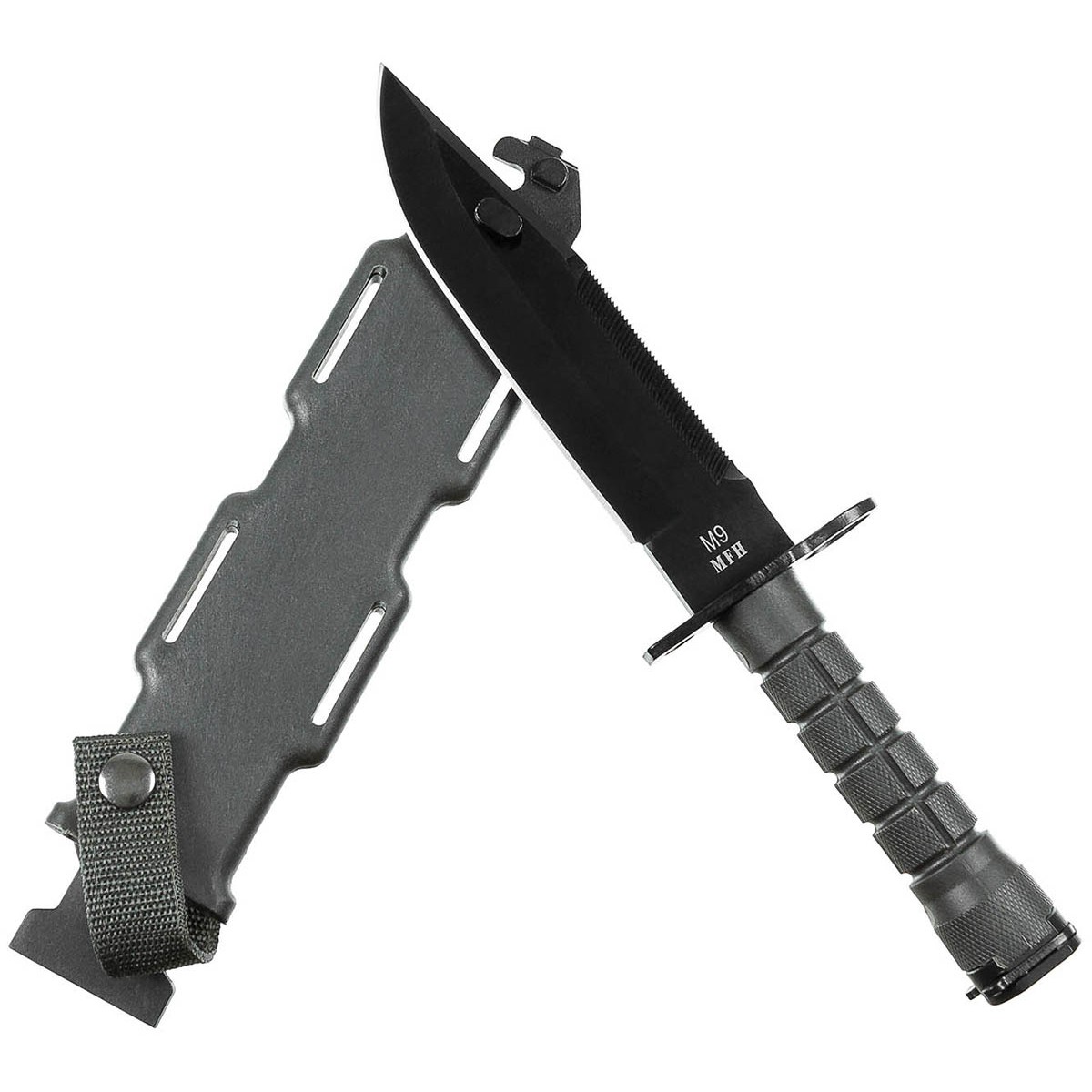 44123d3 Taktisches Bajonett mit Drahtscherenfunktion & Schleifstein – Bild 1