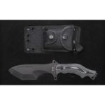 Taktisches Tanto-Messer mit Micarta-Griff, Glasbrecher & Survival-Zubehör – Bild 2