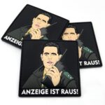 Rubber Patch „Anzeige ist raus!“ – Klettpatch (Polizei / Funkgerät) - Immagine 2