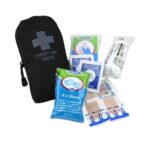 KOMBAT First Aid Kit Small Black – kompakte persönliche Erste-Hilfe-Tasche - Immagine 2