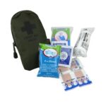 KOMBAT First Aid Kit Small Olive Green – kompakte persönliche Erste-Hilfe-Tasche – Bild 2